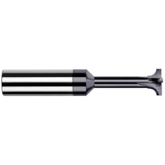 Harvey Tool - Back Corner Rounding End Mills; Material: Solid Carbide ; Single or Double End: Single ; Radius (mm): 0.30 ; Radius (Decimal Inch): 0.0120 ; Mill Diameter (Decimal Inch): 0.0750 ; Mill Diameter (mm): 1.90 - Exact Industrial Supply