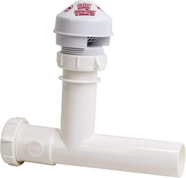 Oatey - Faucet Replacement Air Admittance Valve - PVC, Use with Up to 2" Vent Pipes - Makers Industrial Supply