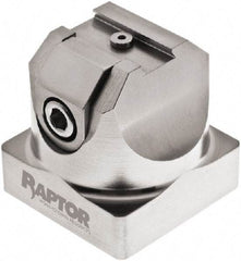 Raptor Workholding - 3/4" Jaw Width, 2-1/8" High x 2.07" Long x 2.07" Wide Dovetail Vise - For Use with 4 & 5 Axis Workholding Systems - Makers Industrial Supply