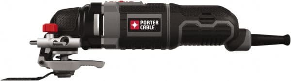 Porter-Cable - 120 Volt Electric Multi Tool Kit - 10,000 to 22,000 RPM, 3 Amps - Makers Industrial Supply