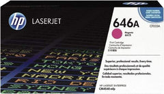 Hewlett-Packard - Magenta Toner Cartridge - Use with HP Color LaserJet Enterprise CM4540 MFP - Makers Industrial Supply