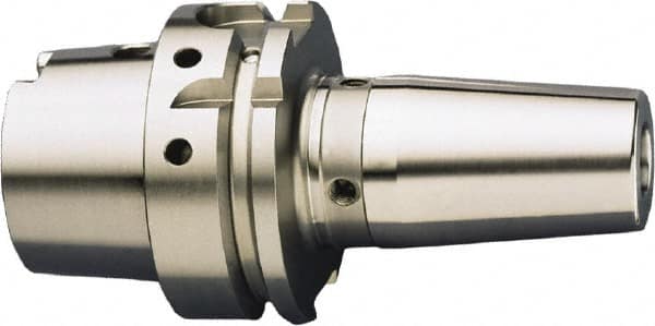 HAIMER - 3/16" Hole Diam, HSK40A Taper Shank Shrink Fit Tool Holder & Adapter - 2.36" Projection, 0.39" Nose Diam, 0.59" Clamping Depth, 25,000 RPM - Exact Industrial Supply