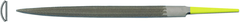 6" INOX Half-Round Ring File, Cut 0 - Makers Industrial Supply