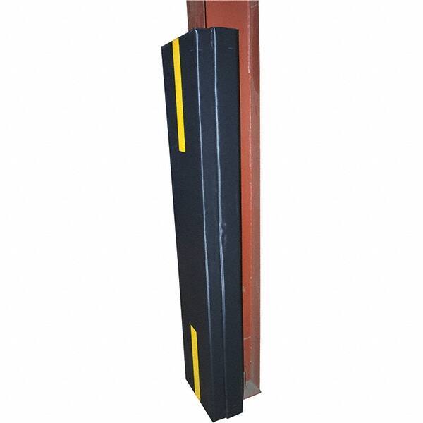 Vestil - 6" High, Column Protector - Fits 7" Columns, Black - Makers Industrial Supply