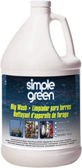 Simple Green - 1 Gal Bottle Cleaner/Degreaser - Liquid, Alkaline, Unscented - Makers Industrial Supply