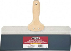 Hyde Tools - 14" Wide Flexible Blade Steel Joint Knife - Flexible, Hardwood Handle - Makers Industrial Supply