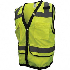 Radians - High Visibility Vests Vest Style: Surveyor's Vest Type: Hi Visibility - Makers Industrial Supply