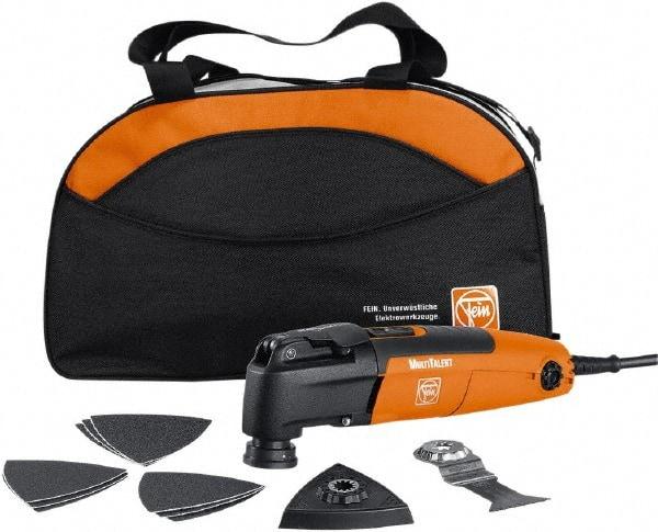 Fein - 120 Volt Electric Multi-Tool Kit - 11,000 to 20,000 RPM, 2 Amps - Makers Industrial Supply