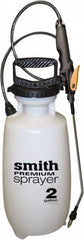 Smith Performance Sprayers - 2 Gal Chemical Safe Garden Hand Sprayer - Use with Cleaners/Degreasers, Polyethylene Tank, Funnel Mouth, Reinforced Hose - Makers Industrial Supply