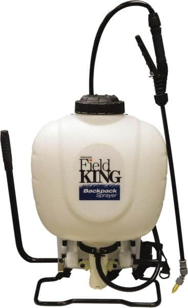 Smith Performance Sprayers - 4 Gal Chemical Safe Garden Backpack Sprayer - Polyethylene Tank, Wide Mouth, Reinforced Hose - Makers Industrial Supply