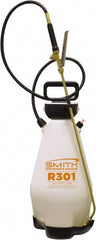 Smith Performance Sprayers - 3 Gal Chemical Safe Garden Hand Sprayer - Polyethylene Tank, Funnel Mouth, Reinforced Hose - Makers Industrial Supply