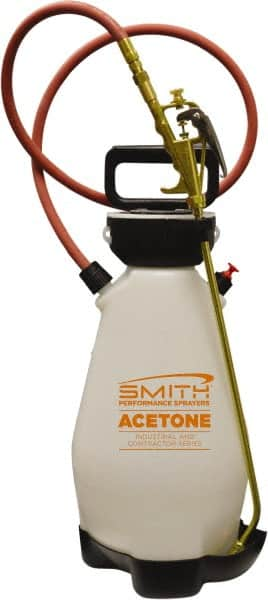 Smith Performance Sprayers - 2 Gal Chemical Safe Garden Hand Sprayer - Polyethylene Tank, Funnel Mouth, Reinforced Hose - Makers Industrial Supply