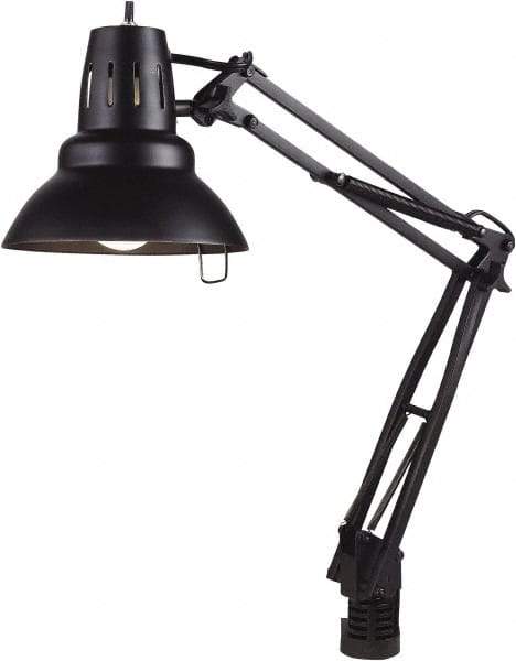 Electrix - 30 Inch, Articulated, Clamp Mounted, LED, Black, General Purpose Task Light - 11 Watt, 100 to 120 Volt, Nonmagnifying - Makers Industrial Supply