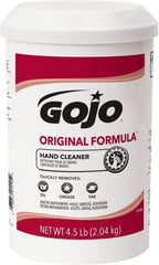 GOJO - 4.5 Lb Dispenser Refill Cream Waterless Hand Cleaner - White, Fragrance Free Scent - Makers Industrial Supply