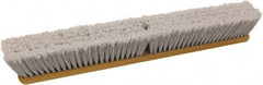 O-Cedar - 18" Fine Particle Synthetic Push Broom - 3" Bristle Length, Foam Block, Threaded Handle Connection, Handle Sold Separately - Makers Industrial Supply