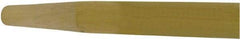 O-Cedar - 60 x 1" Wood Squeegee Handle - Tapered Connection, Tan - Makers Industrial Supply