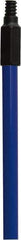 O-Cedar - 60 x 1" Fiberglass Squeegee Handle - Threaded Connection, Blue - Makers Industrial Supply