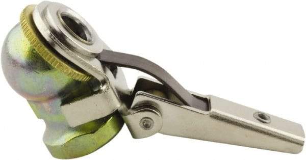 Milton - 150 Max psi Closed Check Zinc Air Chuck - Clip On Chuck, 1/4 FNPT - Makers Industrial Supply