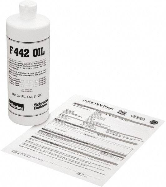 Parker - FRL Lubricator Oil - Use with Lubricators - Makers Industrial Supply