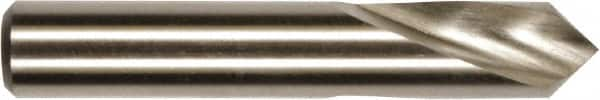 Magafor - 1/4" Body Diam, 90°, 1-1/2" OAL, High Speed Steel Spotting Drill - Makers Industrial Supply