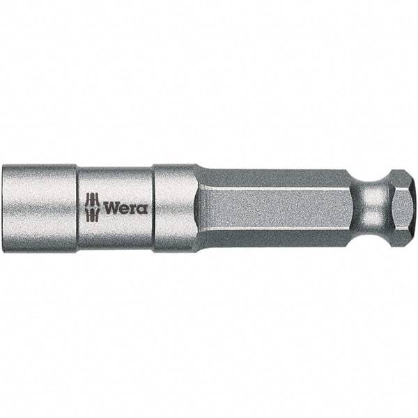 Wera - 5/16" Bit Holder - 7/16" Hex Drive, 2-1/2" OAL - Makers Industrial Supply