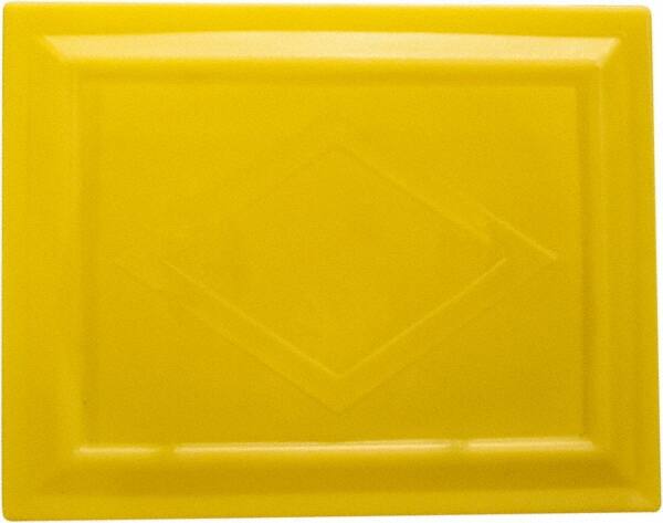 Enpac - 123 Gal, 250 mil, Polyethylene Tote Bin Lid - Makers Industrial Supply