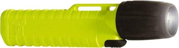 Underwater Kinetics - White LED Bulb, 77 Lumens, Industrial/Tactical Flashlight - Yellow Plastic Body, 4 AA Alkaline Batteries Included - Makers Industrial Supply