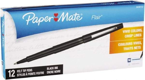 Paper Mate - Needle Porous Point Pen - Black - Makers Industrial Supply