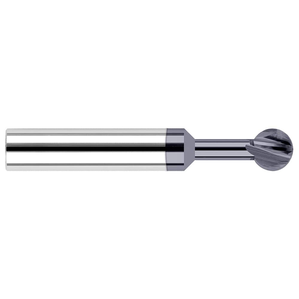 Harvey Tool - 1/8" Diam 300° Wrap Angle 0.116" LOC 4-Flute AlTiN Finish Undercut End Mill - Exact Industrial Supply