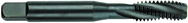 7/16-14 Dia. - GH3 - 3 FL - Premium HSS - Black Oxide Semi Bottoming Spiral FL Tap - Makers Industrial Supply