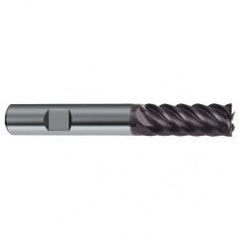 16mm Dia. - 92mm OAL - 45° Helix Firex Carbide End Mill - 6 FL - Makers Industrial Supply