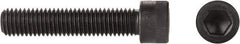 Made in USA - 5/8-11 UNC Hex Socket Drive, Socket Cap Screw - Alloy Steel, Black Oxide Finish, Fully Threaded, 4" Length Under Head - Makers Industrial Supply