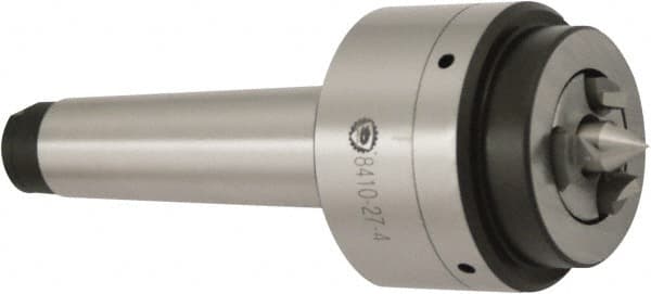 Bison - 4MT Mount, 2.25 to 1.97" Clamping Diam, Centered Pin Face Driver - 1.181" Min Turning Diam, Hydraulic Face Driver Actuation - Makers Industrial Supply