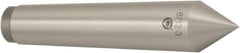 Bison - 1.24" Head Diam, Standard Point Solid Dead Center - 4MT Morse Taper, 14mm Point Diam - Makers Industrial Supply