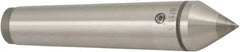 Bison - 1.24" Head Diam, Standard Point Solid Dead Center - 4MT Morse Taper, 14mm Point Diam - Makers Industrial Supply