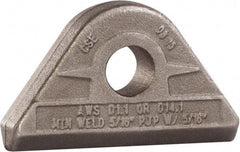 Mag-Mate - 1-1/16" ID, 13,000 Lb Capacity, Pad Eye - Carbon Steel - Makers Industrial Supply