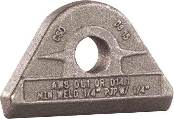 Mag-Mate - 43/64" ID, 4,000 Lb Capacity Pad Eye - Carbon Steel - Makers Industrial Supply