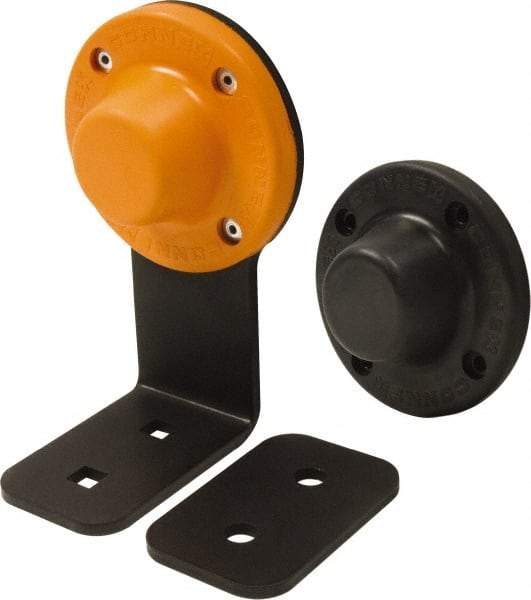 Mag-Mate - 4" Long Rubber Insulated Magnetic Door Holder - Weatherproof Grade - Makers Industrial Supply