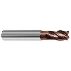 1/2" Dia. - 3-1/2" OAL - 4 FL Variable Helix Nano-SI Carbide End Mill - Makers Industrial Supply