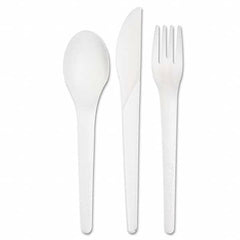 ECO PRODUCTS - Plantware Renewable & Compostable Cutlery Kit - 6", 250/CT - Makers Industrial Supply