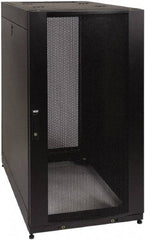 Tripp-Lite - 23.63" Overall Width x 25" Rack Height x 43" Overall Depth Data Cable Enclosure - 3,000 Lb Capacity, Black - Makers Industrial Supply