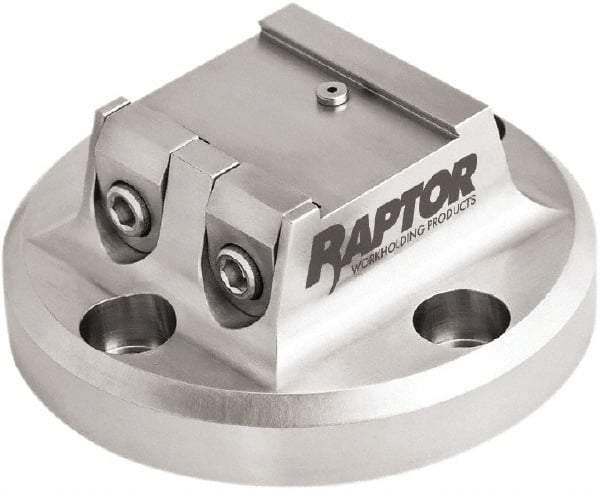 Raptor Workholding - 1-1/2" Jaw Width, 2" High Dovetail Vise - For Use with 4 & 5 Axis Workholding Systems - Makers Industrial Supply