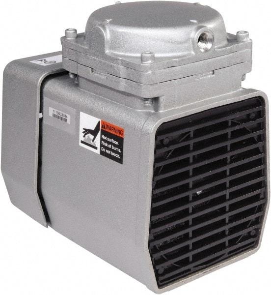 Gast - Diaphragm-Type Vacuum Pumps Horsepower: 1/8 Cubic Feet per Minute: 1.60 - Makers Industrial Supply