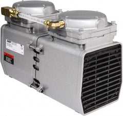 Gast - Diaphragm-Type Vacuum Pumps Horsepower: 1/2 Cubic Feet per Minute: 3.30 - Makers Industrial Supply