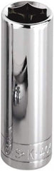 SK - 1-5/16", 1/2" Drive, Deep Hand Socket - 6 Points, Steel, Chrome Finish - Makers Industrial Supply