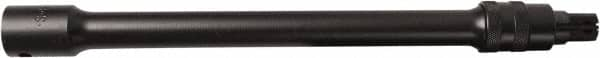 SK - 1/2" Drive Impact Locking Socket Extension - 10" OAL, Black Finish - Makers Industrial Supply