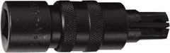 SK - 1/2" Drive Impact Locking Socket Extension - 3" OAL, Black Finish - Makers Industrial Supply