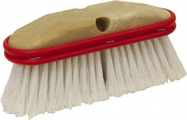 O-Cedar - 8" OAL, Vehicle Window Wash Brush - Gray PVC Bristles, 2-1/2" Trim Length - Makers Industrial Supply