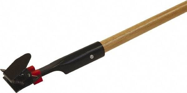 O-Cedar - 60" Standard Wood Snap-On Mop Handle - 1" Handle Diam, Use with Dust Mops - Makers Industrial Supply