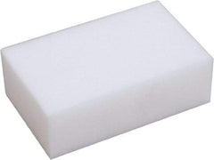 O-Cedar - 4-1/2" Long x 2-3/4" Wide x 1-1/2" Thick Eraser - Light-Duty, White - Makers Industrial Supply